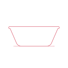 Objects Serving Bowls Ikea Vardagen Serving Bowl 8 Inch Outline Drawing Svg Vector, Free Vectors File